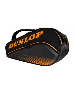 Paletero Dunlop Termo Elite Negro Naranja