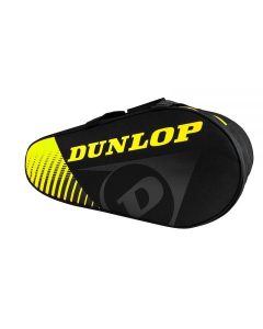 Paletero Dunlop Termo Play Negro Amarillo
