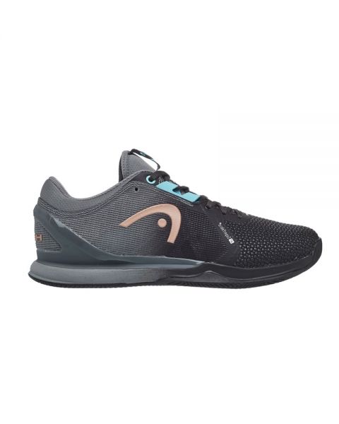 Head Sprint Pro 3.0 Sf Clay Negro Azul Mujer 274970 Bkbl