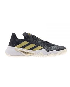 Adidas Barricade 12 Negro Dorado Mujer H67700