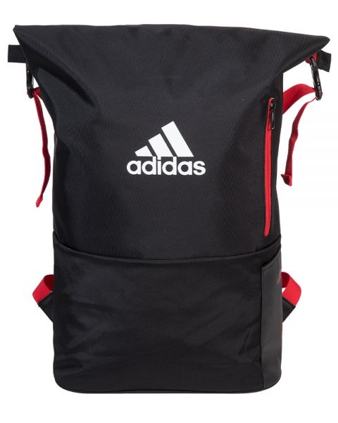Mochila Adidas Multigame Negro Rojo