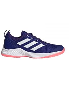 Adidas Courtflash Azul Blanco Mujer Gz0707