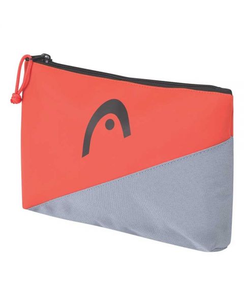 Neceser Head Delta Pouch Gris Naranja