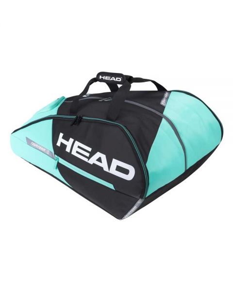Paletero Head Tour Team Monstercombi Negro Turquesa