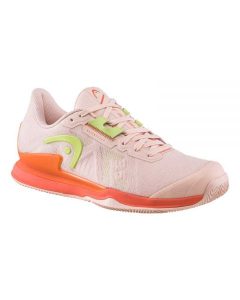 Head Sprint Pro 3.5 Clay Rosa Naranja Mujer 274052