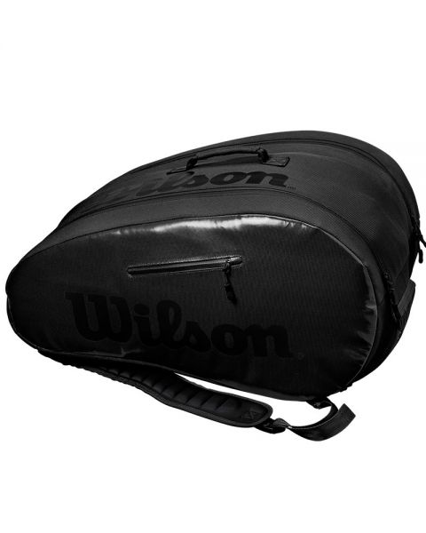 Paletero Wilson Padel Super Tour Negro