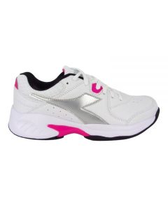 Diadora Smash 5 Blanco Rosa Mujer